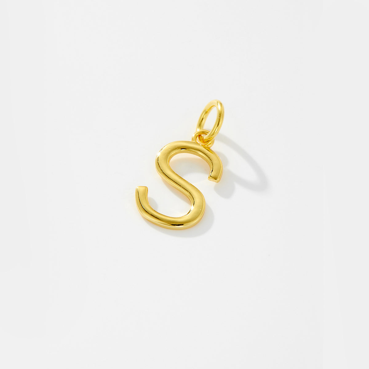 Korean Style Glow Letter S925 Silver Clavicle Chain Necklace